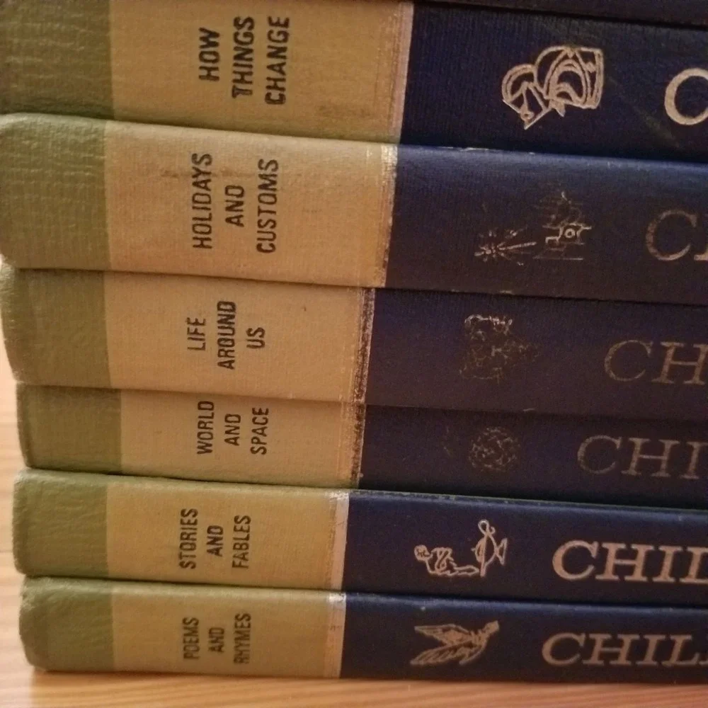 1970 Childcraft‎ 15 Book Set Homeschool Teacher Summer Reading Educational